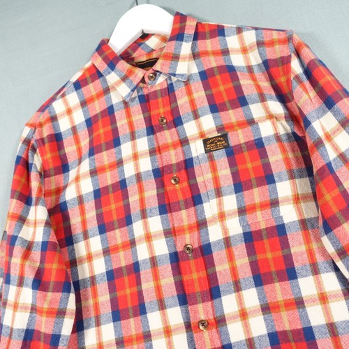 Superdry flannel shirt mens - flannel,