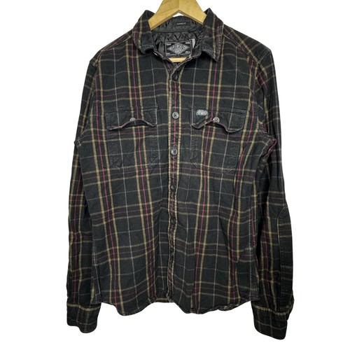Superdry worker milled flannel - worker,
