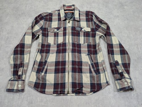 Superdry flannel shacket - flannel, mens