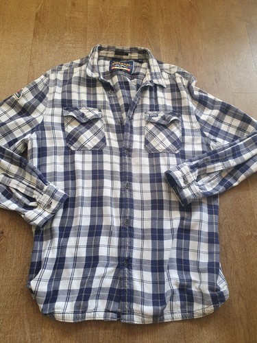 Mens superdry 2xl shirt check - shirt,